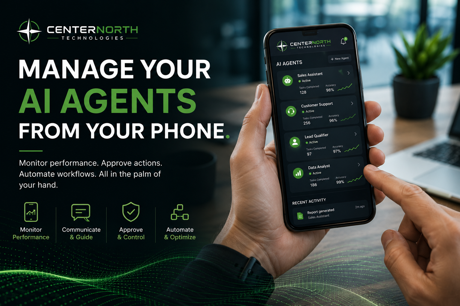 Manage AI Agents from Your Phone